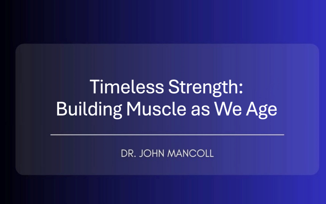 Timeless Strength: Building Muscle as We Age